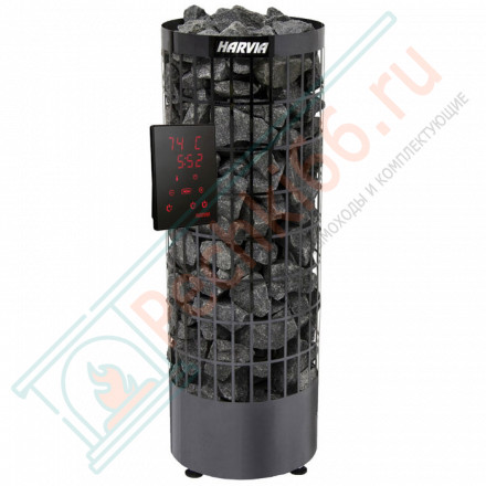 Электрическая печь Cilindro PC70XE Black Steel (Harvia)