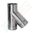 Тройник 45° без изол (НЕРЖ-321/0,5) d-150 (Дымок-Lux)