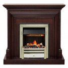 Электрический Каминокомплект Bradford - Темный дуб с очагом Cavendish
