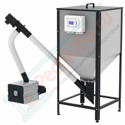 Пеллетная горелка Fox 25 с бункером 800 л (Zota)