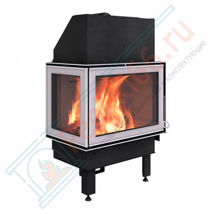 Каминная топка N-20A правое открывание, цвет - хром (Nordpies)
