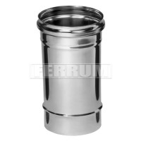 Дымоход L=0,25м (НЕРЖ-430/0,8) d-115 (Ferrum HF) Дымоход L=0,25м (НЕРЖ-430/0,8) d-115 (Ferrum HF)
