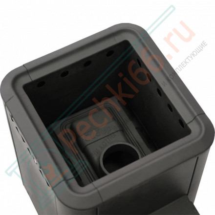 Чугунная банная печь Сибирь-15, конвекционная, с чугунной дверцей (НМК)