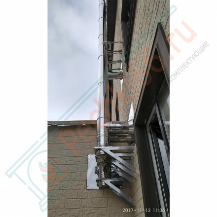 Монтаж дымохода Вулкан