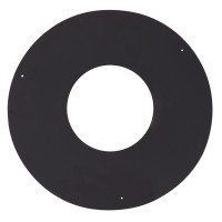 Накладка декоративная круглая, черная d-230 (КПД)
