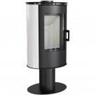 Печь-камин KOZA AB/S/N/DR/KAFEL, белый (Kratki)