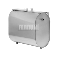Бак выносной «Горизонтальный эллипс» (НЕРЖ-201/1,0мм) 95 л (Феррум)