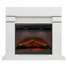 Каминокомплект Lindos - Белый (Высота 985мм) с очагом Symphony 26'' DF2608-INT