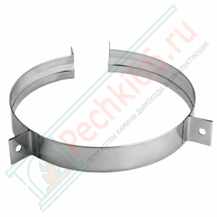 Хомут для растяжки на трубу с изол V50R (ОЦИНК-RAL/0,5) d-160/260 (Вулкан)
