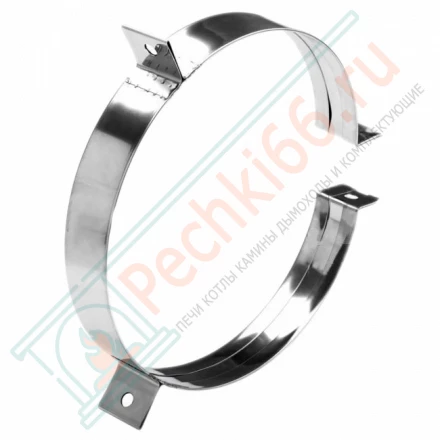 Хомут для растяжки на трубу с изол V50R (ОЦИНК-RAL/0,5) d-160/260 (Вулкан)