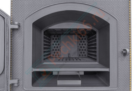 Печь для бани Гефест Гром 50 (П2) в облицовке Президент 1220/60 Талькомагнезит (ТехноЛит)