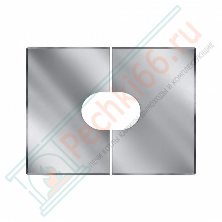 Фланец разрезной 21/32º без изол 780х890 на трубу V50R (AISI-304/0,5) d-180/280 (Вулкан)