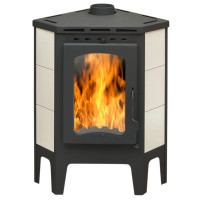 Печь-камин Бавария Угловая (ЭкоКамин) до 195 м3