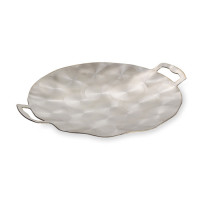 Садж сковорода нержавеющая с цельными ручками 400 мм.