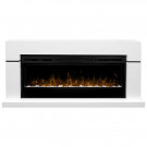 Каминокомплект Lindos Белый (линейный) с очагом Prism BLF5051