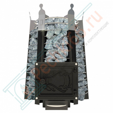 Банная печь Екатерина СТОУН стронг (Добросталь)