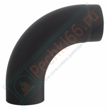 Колено 90° черное, бесшовное d-130 (Darco)