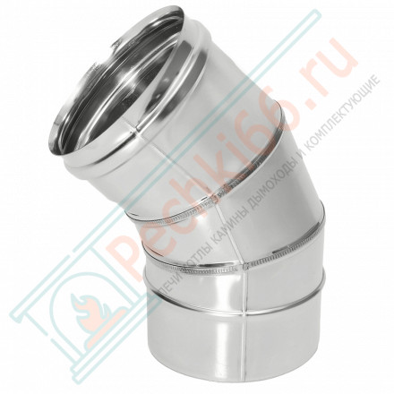 Отвод моно 45° ОМ-Р (304-0.8) d-120 (ТиС Стандарт)