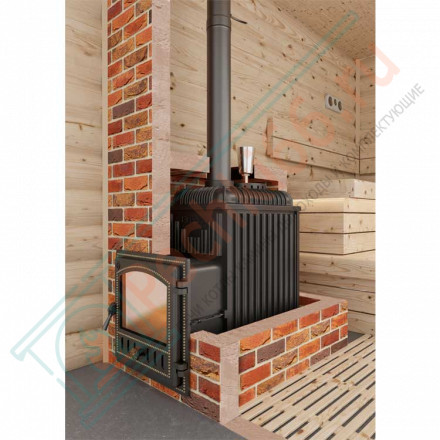 Чугунная печь Эверест 24 Легкий пар (280), под обкладку (Everest)