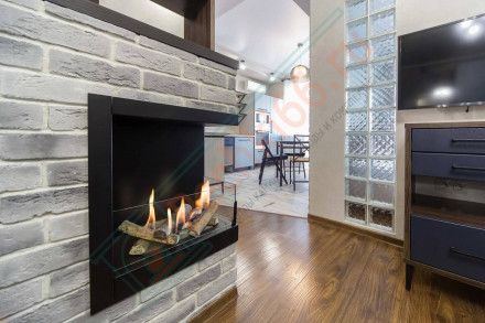 Биокамин 490 SR правый угол (LuxFire)