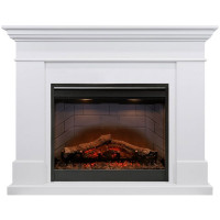 Каминокомплект California - Алебастр (Высота 1005мм) с электроочагом Symphony 26'' DF2608-INT