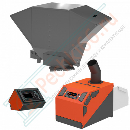 Пеллетная горелка 42 Комфорт (горелка+пу+механизм+котельный бункер 2.0) (Теплодар)