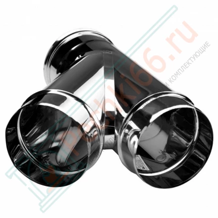 Тройник одностенный 45° (AISI-310S/0,8мм) d-130 (Вулкан)