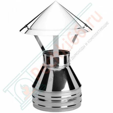 Зонт V50R с изол (AISI-321/0,5-ОЦИНК/0,5) d-180/280 (Вулкан)