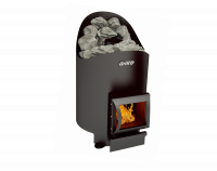 Банная печь Aurora 160 short black (Grill’D)