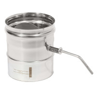 Шибер Моно ШМ(М)-Р (304-0.8) d-150 (ТиС Стандарт)