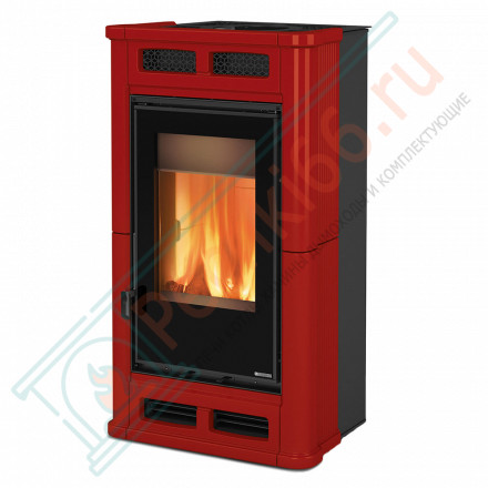 Печь-камин Flo, цвет бордовый (La Nordica)