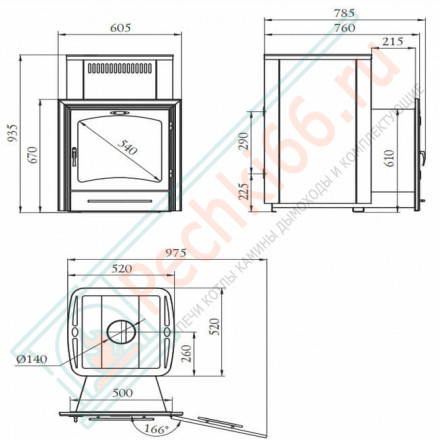 Печь для бани Калина Inox БСЭ ТО антрацит НВ ПРА (T.M.F) до 30 м3