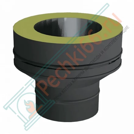 Переход моно-термо V50R (AISI-321/0,8-ОЦИНК-RAL/0,5) d-300/400 (Вулкан)