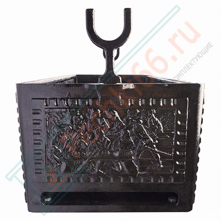 Чугунная цельнолитая чаша мангала Нормандия (Литтех)