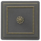 Дверца прочистная чугунная 235, бронза (Везувий)