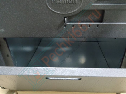 Чугунная печь-камин Vesta, красная (Plamen)