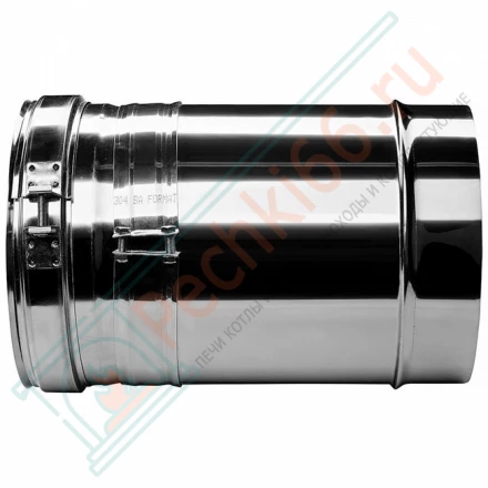 Труба V50R телескопическая с изол L=260-380 (AISI-310S/0,8-AISI-304/0,5) d-130/230 (Вулкан-Cerablanket)