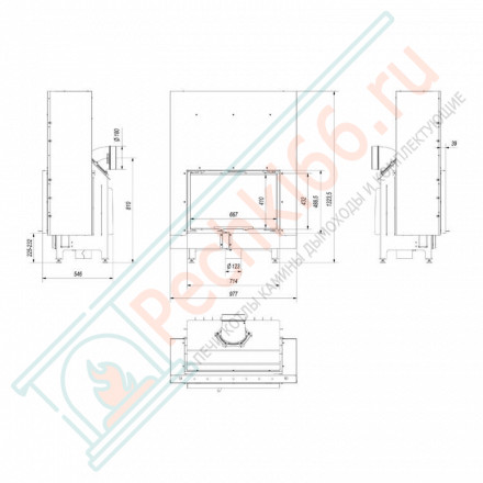 Стальная топка Zibi/G (Kratki)
