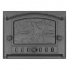 Дверца топочная ДК-2Б "Природа" окрашенная (Рубцовск-Литком)