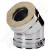 Отвод 30° V50R с изол (AISI-310S/0,8-ОЦИНК-RAL/0,5) d-150/250 (Вулкан-Cerablanket)