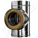 Тройник 90° с изол (НЕРЖ-321/0,5-НЕРЖ-439/0,5) d-250/330 (Дымок-Lux)