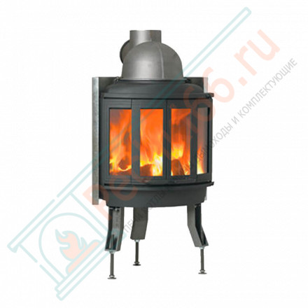 Чугунная топка NI-22 со складными дверцами (Nordpies)