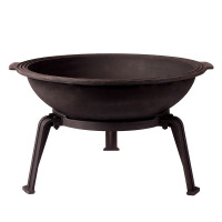 Чугунная костровая чаша-гриль (Литтех)