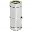 Труба телескоп Термо L300 – 450 ТТТ-Р с хомутом (316-0.8/304) d-250/350 (ТиС ПРомо)