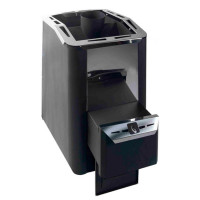 Печь для бани Ниагара Сетка 16 антрацит (Термофор) до 16 м3