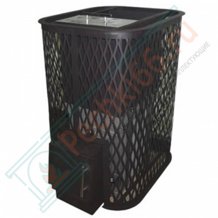 Чугунная печь для бани Торнадо 20М1 А, с Т/О, без выноса (Компакт) до 20 м³