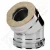 Отвод 15° V50R с изол (AISI-321/0,8-ОЦИНК-RAL/0,5) d-250/350 (Вулкан-Cerablanket)