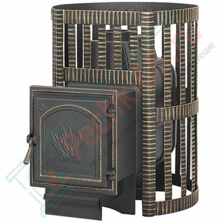 Чугунная печь для бани Легенда Ковка 22 271 (Везувий) до 24 м3