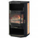 Печь-камин Ангара Аква (Мета-Бел)