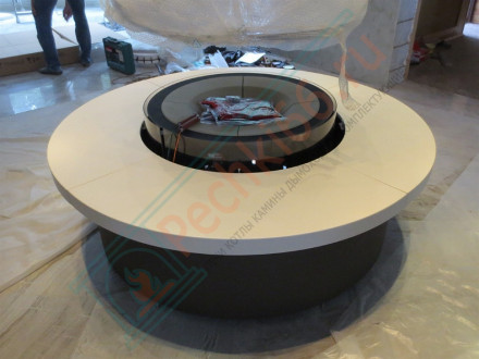 Круглая топка M360 T конический кожух (Piazzetta)